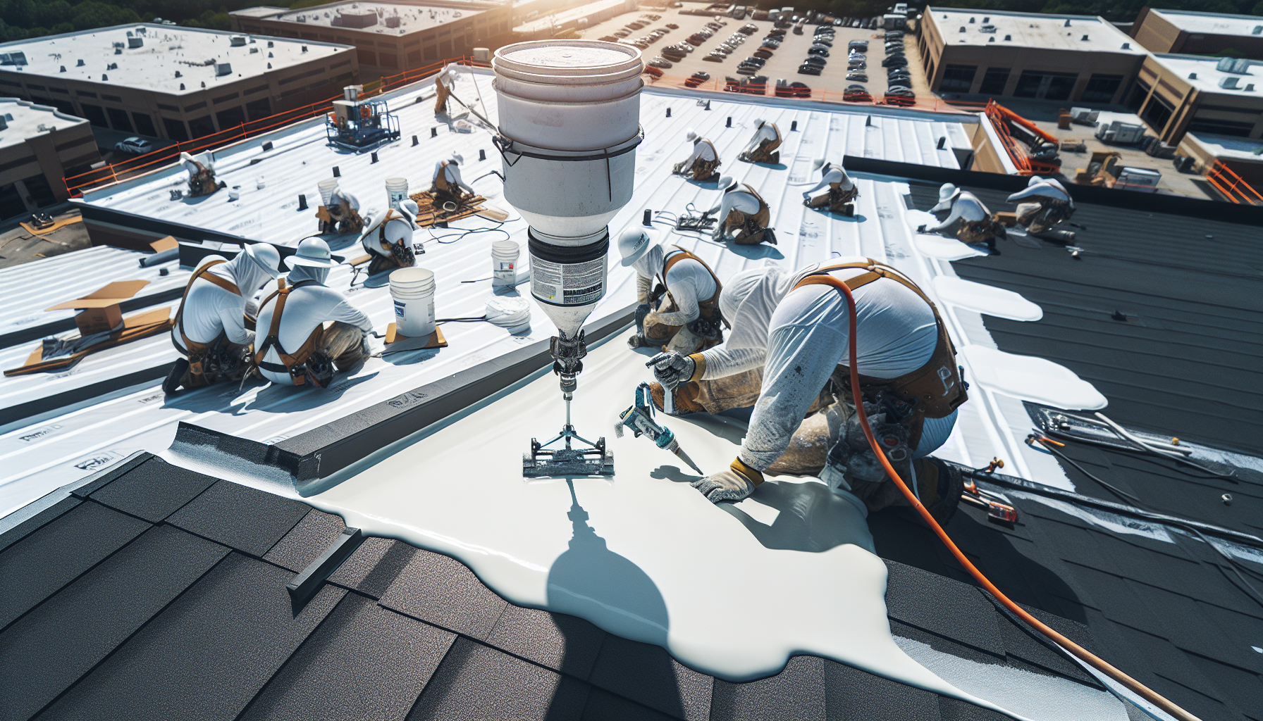 TPO vs EPDM vs PVC Roofing: Charlotte NC Commercial Guide - construction detail 2