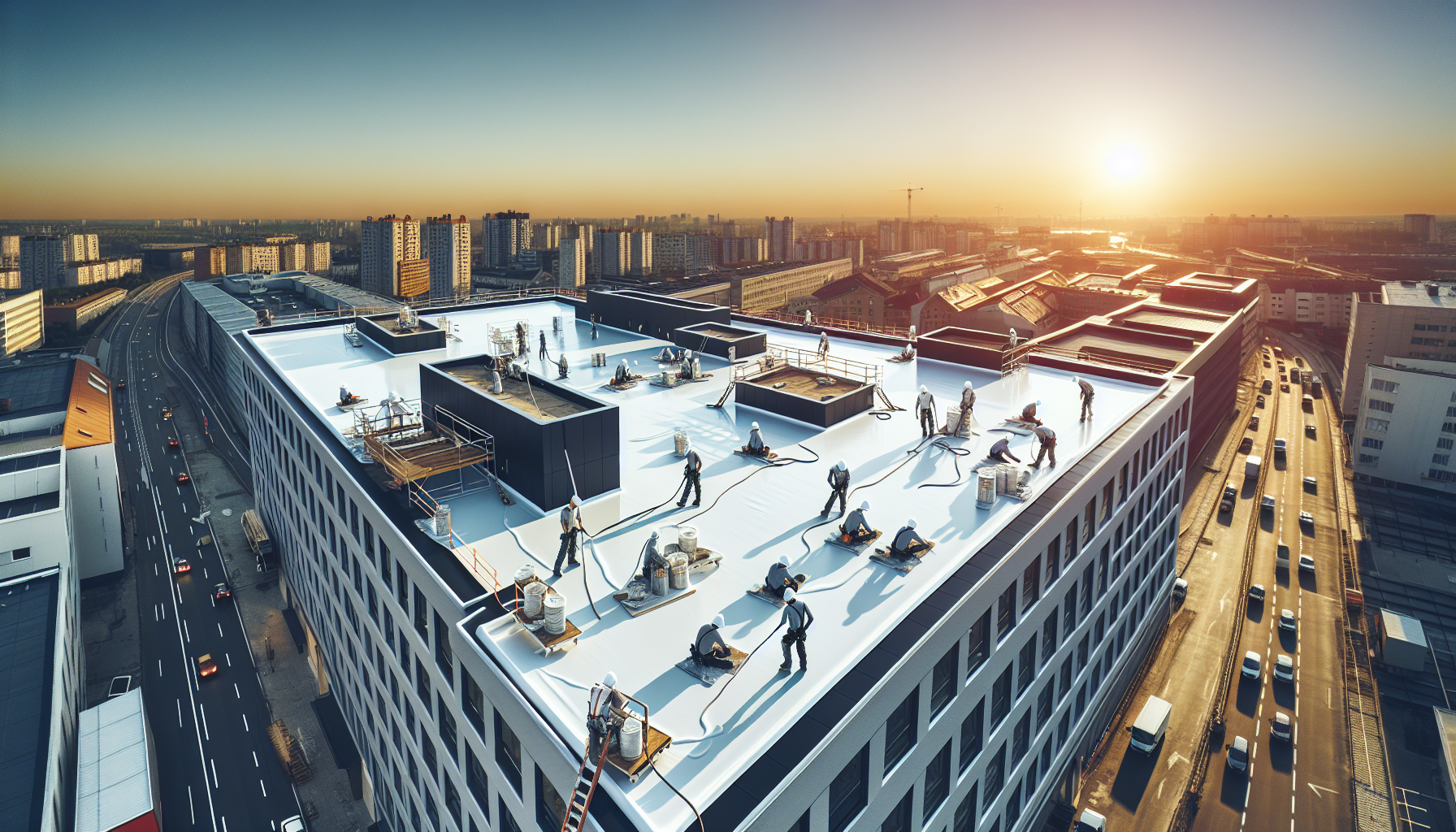 TPO vs EPDM vs PVC Roofing: Charlotte NC Commercial Guide - construction detail 3