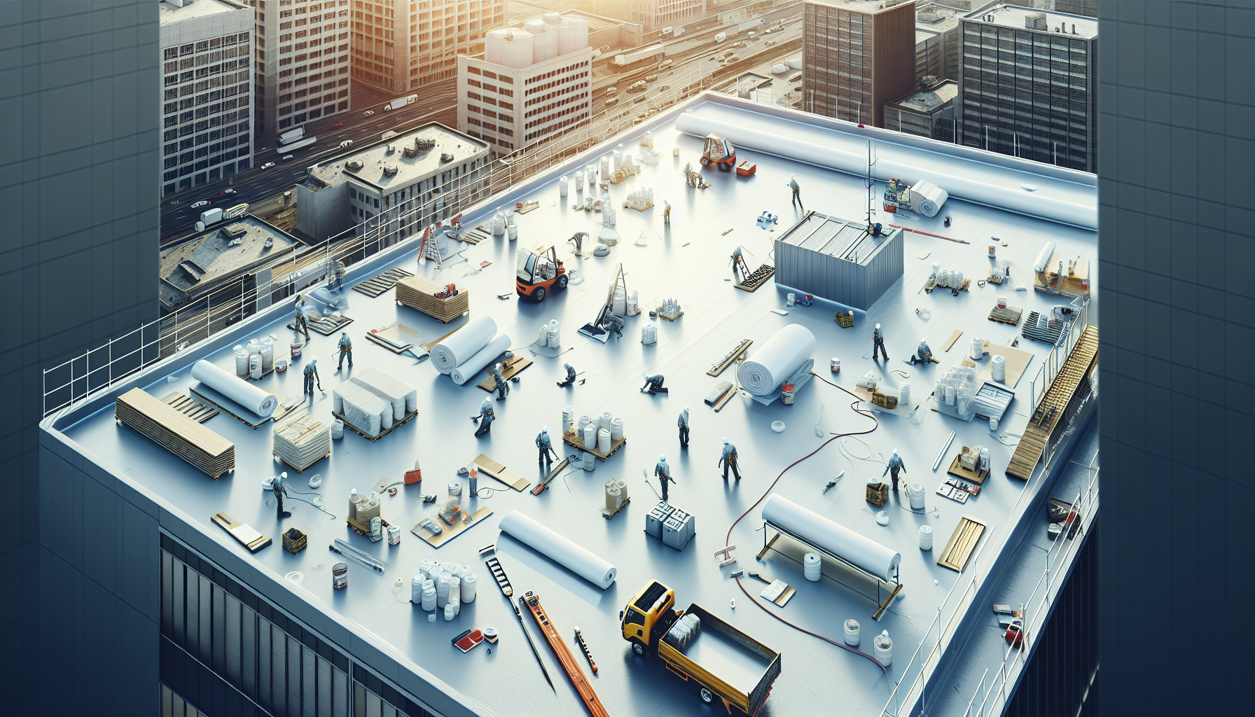 TPO vs EPDM vs PVC Roofing: Charlotte NC Commercial Guide - construction detail 5