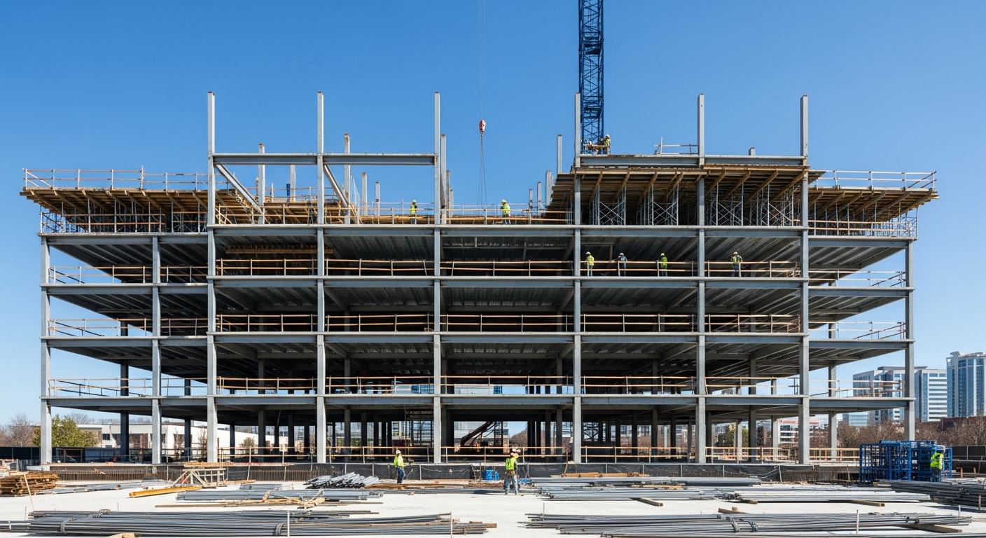 Commercial vs Residential Construction Guide - construction detail 3