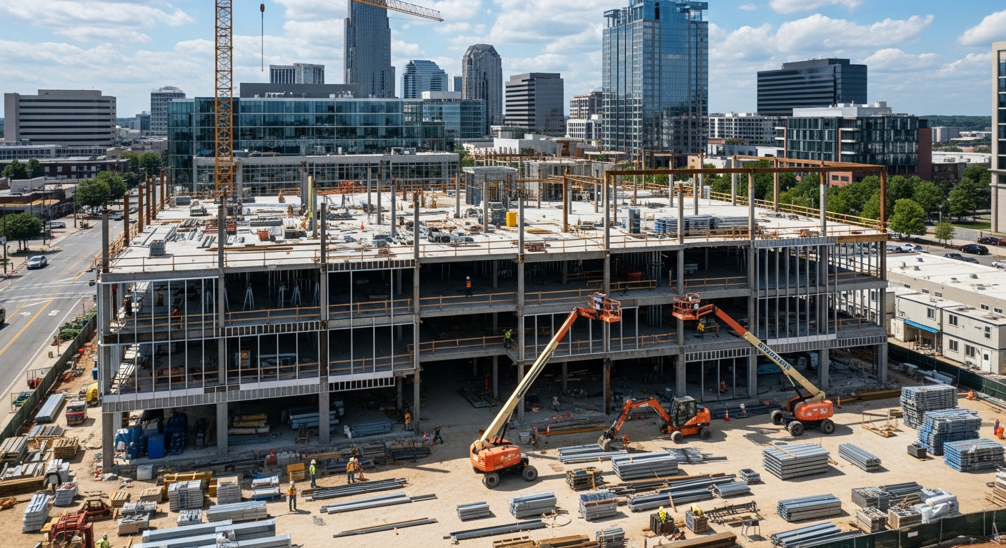 What is a Commercial General Contractor? Charlotte NC Guide - construction detail 4