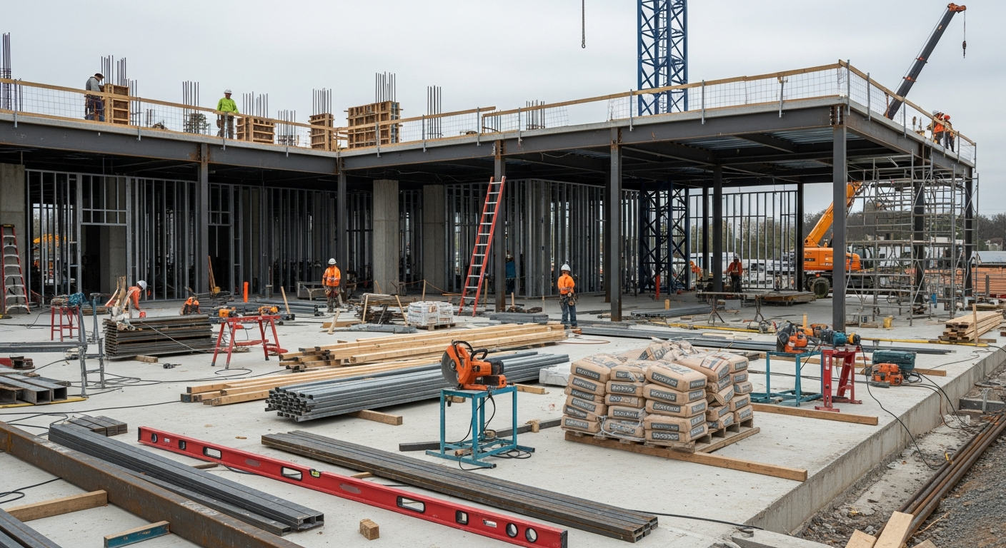 What is a Commercial General Contractor? Charlotte NC Guide - construction detail 5