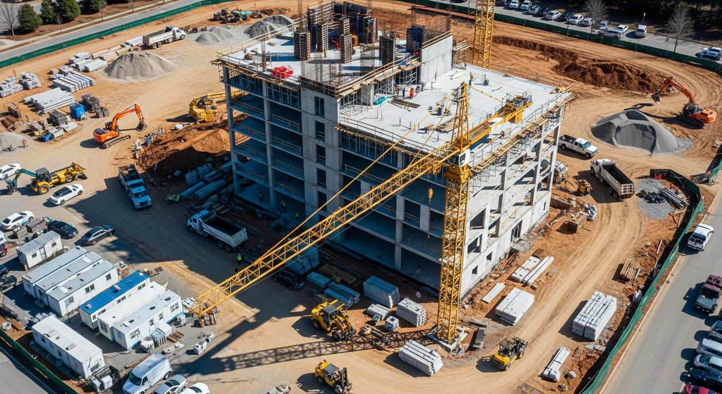 HIPAA Compliant Office Construction Charlotte NC - construction detail 4