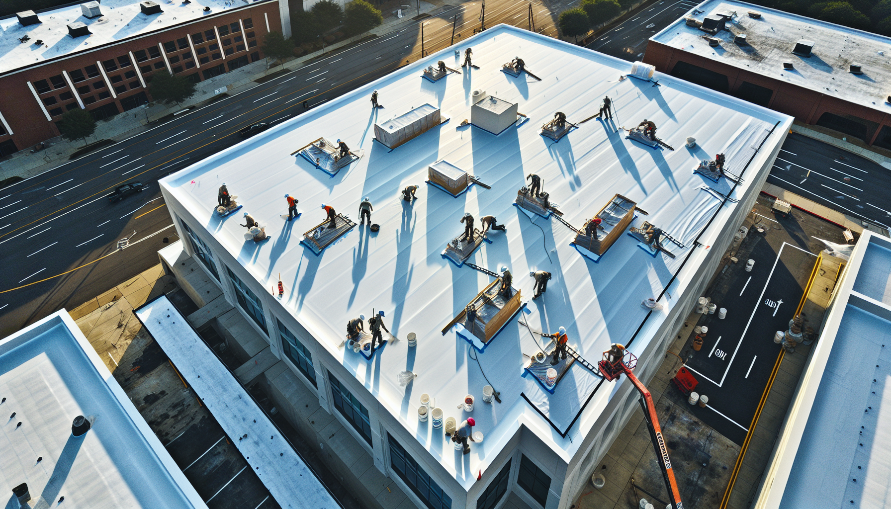 Featured image for Commercial Roof Leak Detection Charlotte NC