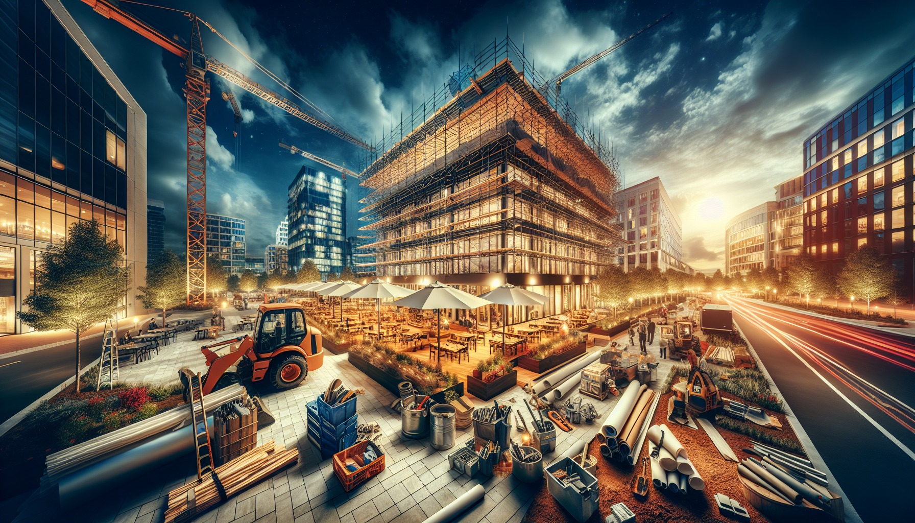 Restaurant Renovation vs New Build Cost in Charlotte NC... - construction detail 5